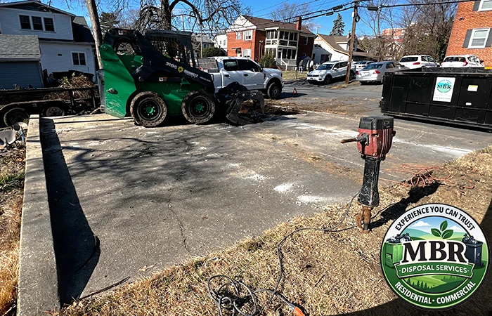 Asphalt demolition and removal in Fairfax Virginia