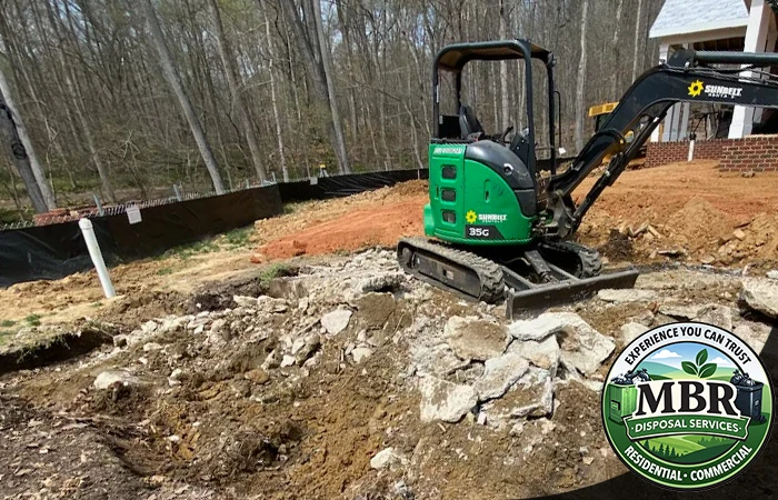 Concrete and asphalt demolition in Northern Virginia