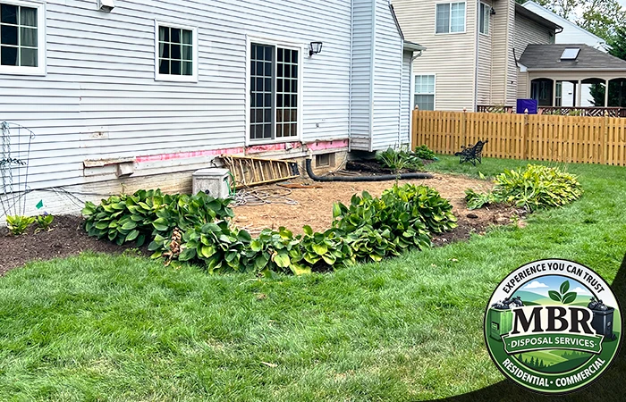 Deck demolition in Fairfax Virginia