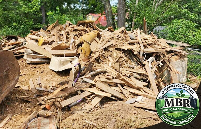 Demolition cleanup and debris removal in Fairfax Virginia