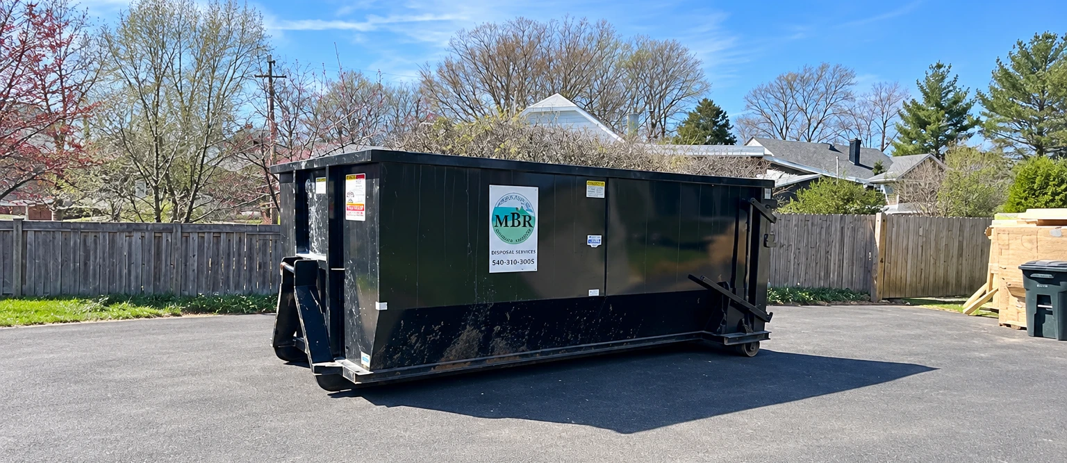 MBR Disposal Services roll-off dumpster rental