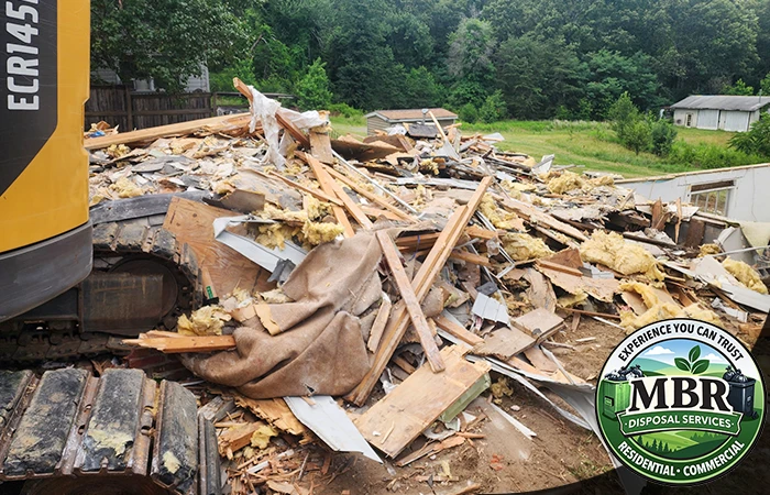 Residential demolition in Northern Virginia
