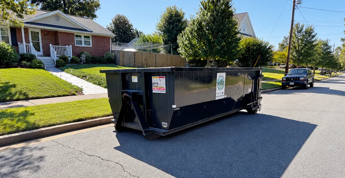 MBR Disposal Services roll-off dumpster rental